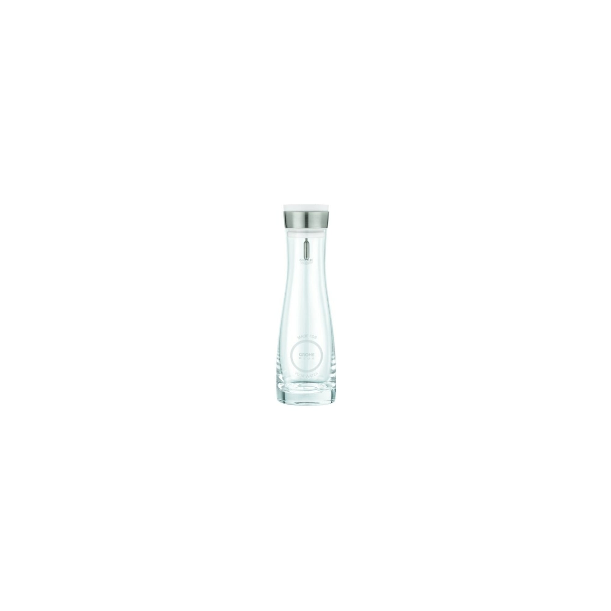 Grohe Glaskaraffe Blue 1 l, mit Deckelset