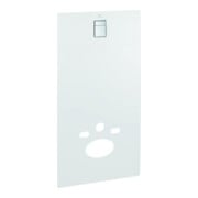 Grohe Glasplatte Skate Cosmopolitan mit Schallschutzset, moon white