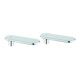 Grohe Griffpaar 48305 Markierung blau/rot für Veris chrom-1