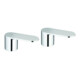 Grohe Griffpaar 48306 Markierung blau/rot für Eurosmart C chrom-1