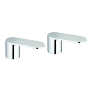 Grohe Griffpaar 48306 Markierung blau/rot für Eurosmart C chrom
