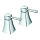 Grohe Griffpaar Grandera 48325 Markierung blau/rot chrom-1