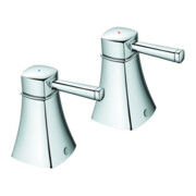 Grohe Griffpaar Grandera 48325 Markierung blau/rot chrom