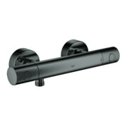 Grohe Grohtherm 1000 Cosmopolitan Mitigeur thermostatique douche graphite dur, DN 15, montage mural