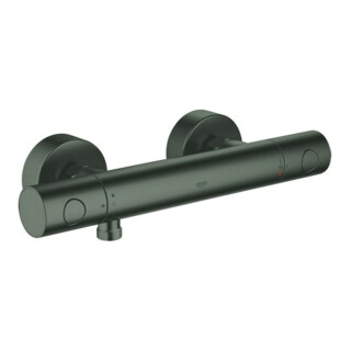 Grohe Grohtherm 1000 Cosmopolitan Mitigeur thermostatique douche hd graphite brossé, DN 15, montage mural