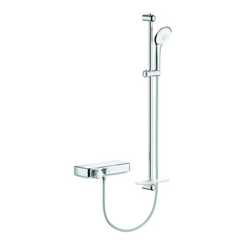 Grohe Grohtherm Smartcontrol Mitigeur thermostatique douche 1/2", set douche 90cm, chrome