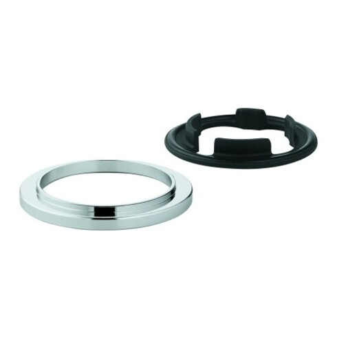 Grohe Grundplatte 48052 für Einloch- Waschtisch-/Bidetbatterien chrom