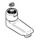 Grohe Gussauslauf 440451 77mm für Eichelberg WT-Wandarmaturen chrom-3