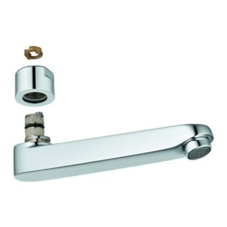 Grohe Gussauslauf 440453 177mm für Eichelberg WT-Wandarmaturen chrom