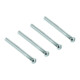 Grohe Halbrundschraube 00038 für Rosette M4X52 4 Stück chrom-1