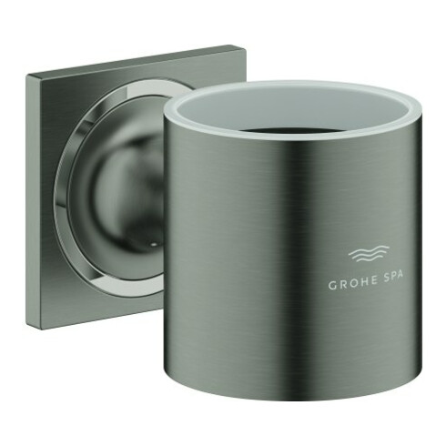 Grohe Halter Allure f Gl. o. Seifensp., hd graph. gebürstet