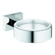 Grohe Halter Essentials Cube chrom, für Glas, Seifenspender/-schale
