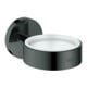 Grohe Halter Essentials hard graphite, für Seifenschale/-spender-1
