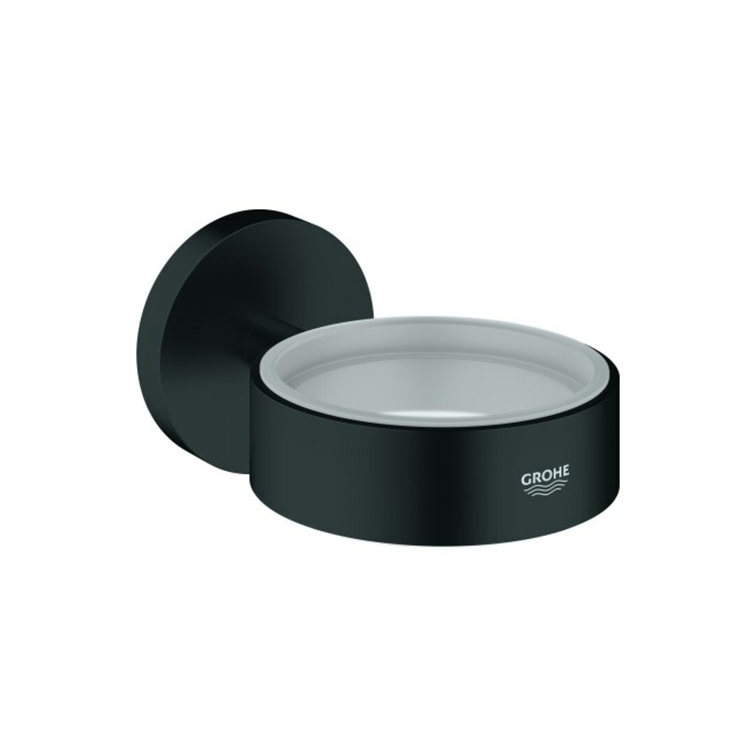 Grohe Halter Essentials verdeckte Befestigung, matt black
