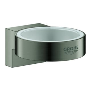 Grohe Halter Selection hd graph. geb., f Gl. und, Seifenspender