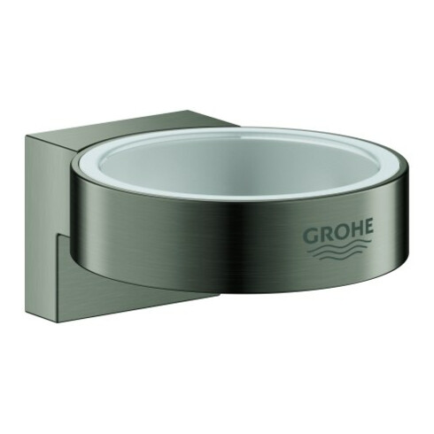 Grohe Halter Selection hd graph. geb., f Gl. und, Seifenspender