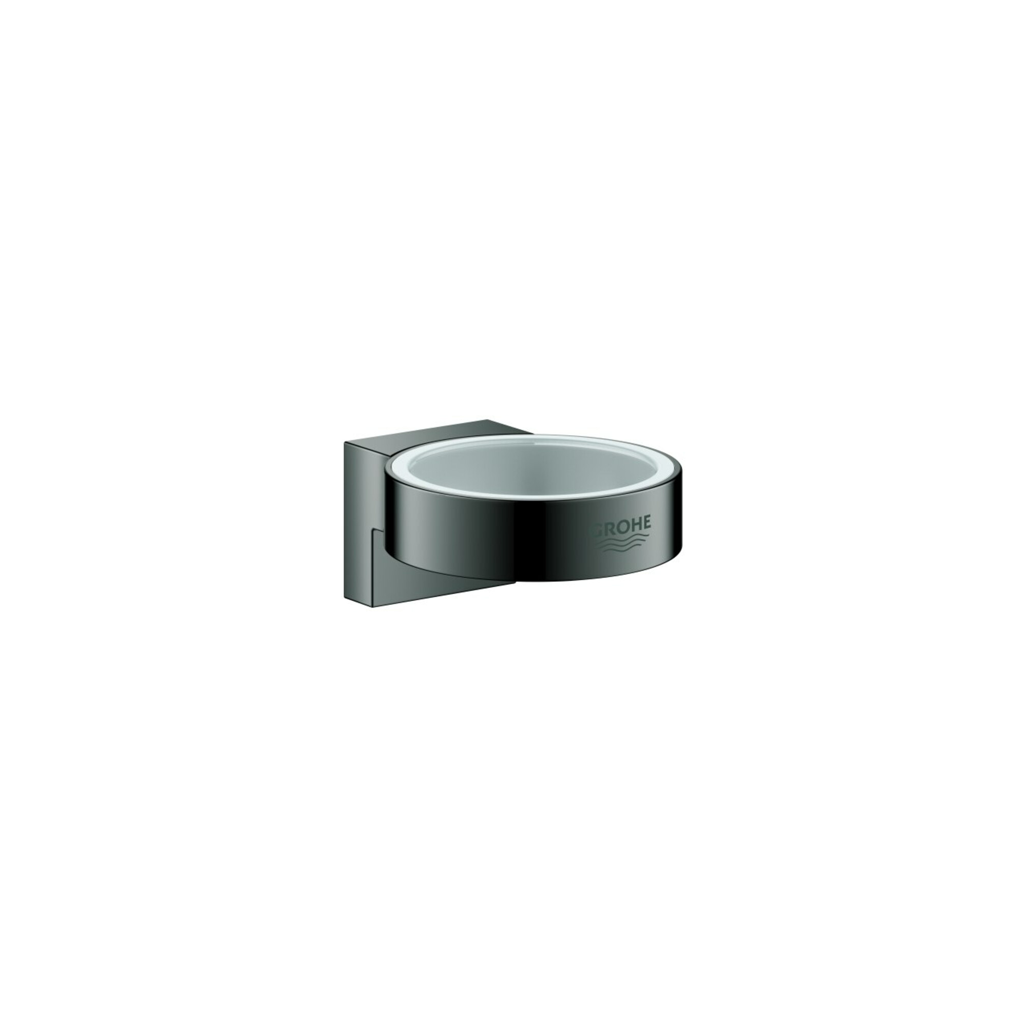 Grohe Halter Selection hd graphite, für Glas und, Seifenspender