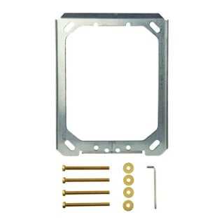 Grohe Halterahmen 43215 komplett Messing für WC-Abdeckplatte