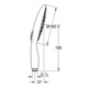 Grohe Handbrause 160 POWER&SOUL mit Durchflusskonstanthalter 9,5 l/min chrom-2