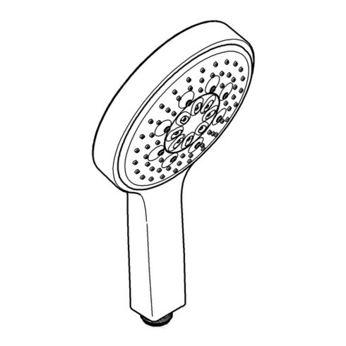 Grohe Handbrause COSMOPOLITAN 130 POWER&SOUL mit Durchflusskonstanthalter 9,5 l/min chrom
