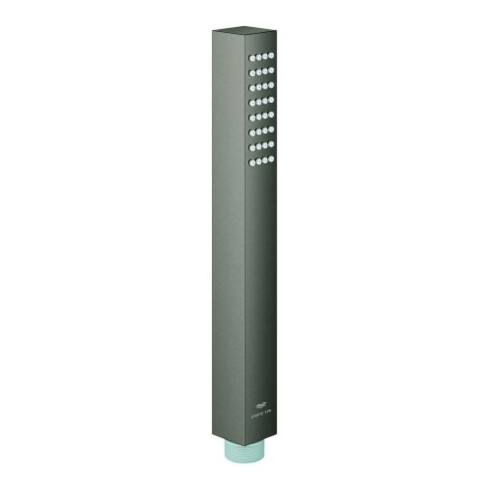 Grohe Handbrause Rainshower Aqua Cube Stick 1 Strahlart, hard graphite gebürstet