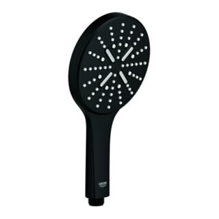 Grohe Handbrause Rainshower SmartActive 130 22127 3 Strahl 9,5l phantom black