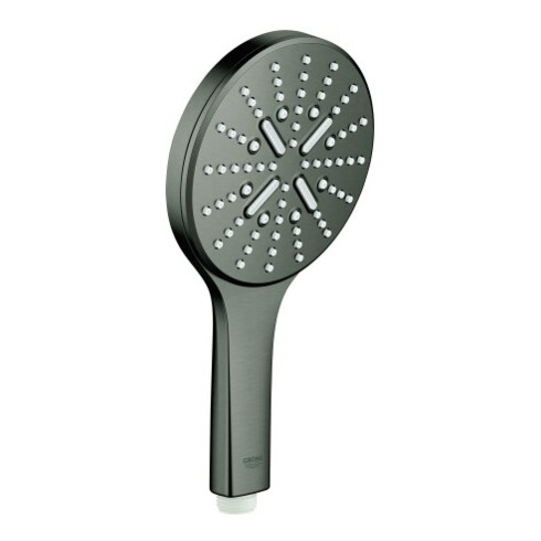 Grohe Handbrause Rainshower SmartActive 130 3 S-Art., m Begr 9,5 l/m, hd graph. geb.