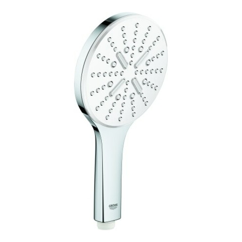 Grohe Handbrause Rainshower SmartActive 130 3 S-Art., m Begr 9,5 l/m., m wh.