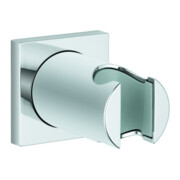 Grohe Support de douchette Rainshower non verrouillable, rosace carrée, chrome