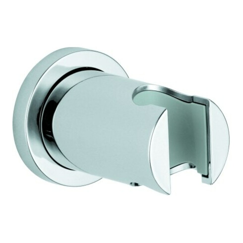 Grohe Handbrausehalter Rainshower nicht verstellbar, runde Rosette, chrom