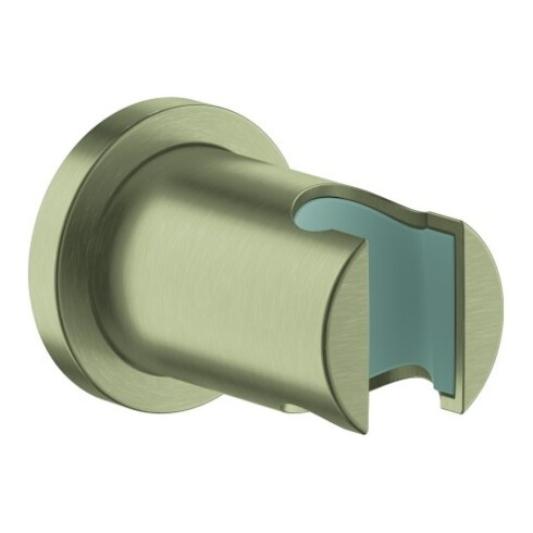 Grohe Handbrausehalter Rainshower n. verstellb., rd Ros., nickel gebürstet