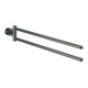 Grohe Handtuchhalter Atrio 539mm, 2-ar, n schwenkb., hd graph. geb.-1