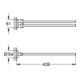 Grohe Handtuchhalter ESSENTIALS 2-armig, schwenkbar, 449 mm supersteel-2