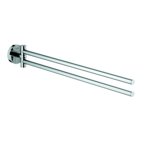 Grohe Handtuchhalter Essentials 43,9cm, 2-armig, schwenkbar, chrom