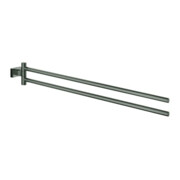 Grohe Handtuchhalter Essentials Cube h grap g, 2-arm, 43,9cm, schw, verd Bef