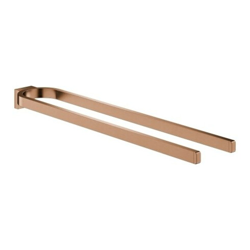 Grohe Handtuchhalter Selection 40cm, 2-arm, n. schwenkb., w suns geb.