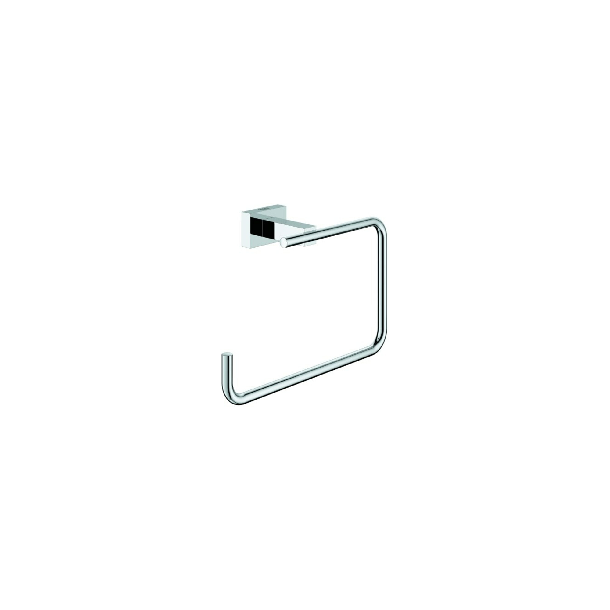 Grohe Handtuchring Essentials Cube verdeckte Befestigung, chrom