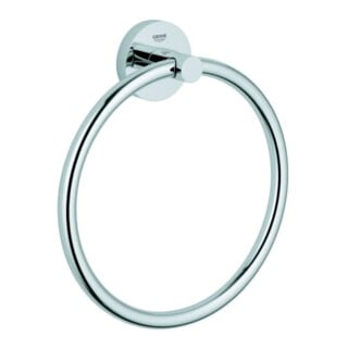 Grohe Handtuchring Essentials verdeckte Befestigung, chrom