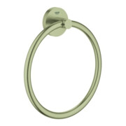 Grohe Handtuchring Essentials verdeckte Befestigung, nickel gebürstet