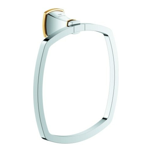 Grohe Handtuchring Grandera Metall, chrom/gold