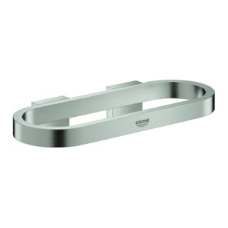 Grohe Handtuchring Selection 20cm lang, oval, supersteel
