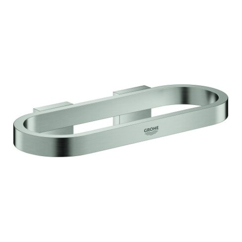 Grohe Handtuchring Selection 20cm lang, oval, supersteel