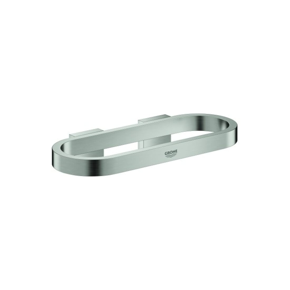 Grohe Handtuchring Selection 20cm lang, oval, supersteel