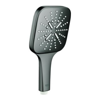 Grohe HB Rainshower SmartActive130 Cube 3 S-Art., avec débit 9,5 l/m, gris foncé