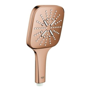 Grohe HB Rainshower SmartActive130 Cube 3 S-Art., débit 9,5 l/m, avec soleil