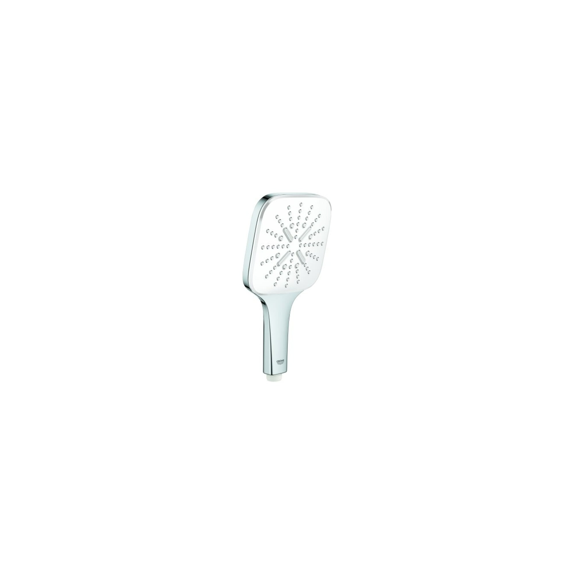 Grohe HBR Rainshower SmartActive130 Cube moon white, 3 Strahlarten