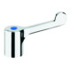 Grohe Hebel 45316 Hospita 1/2'' blau/rot chrom-1