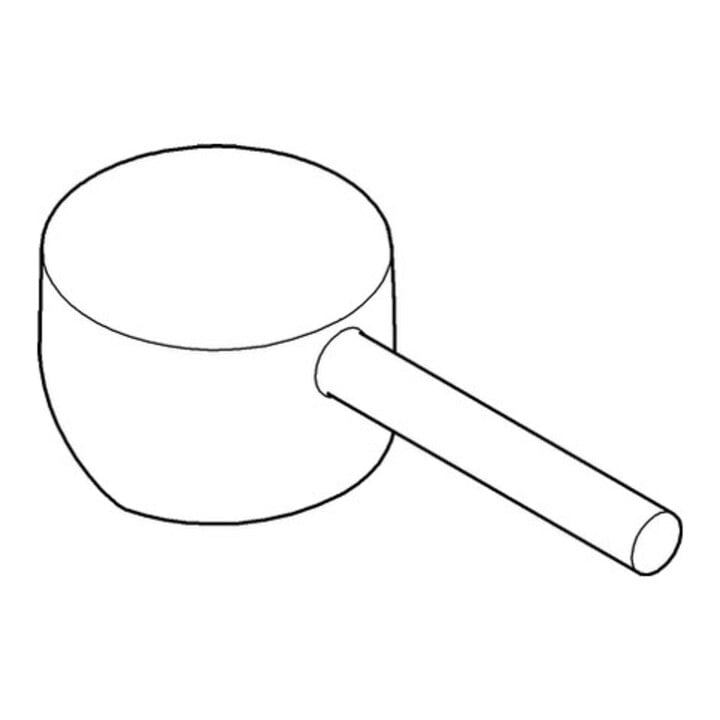 Grohe Hebel 46015 für Minta Spültischbatterie velvet black