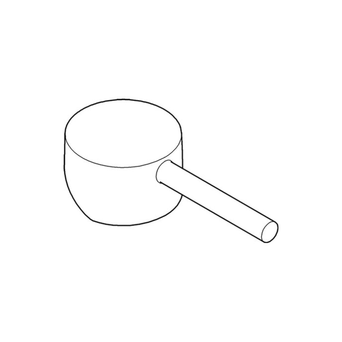 Grohe Hebel 46015 für Minta Spültischbatterie velvet black