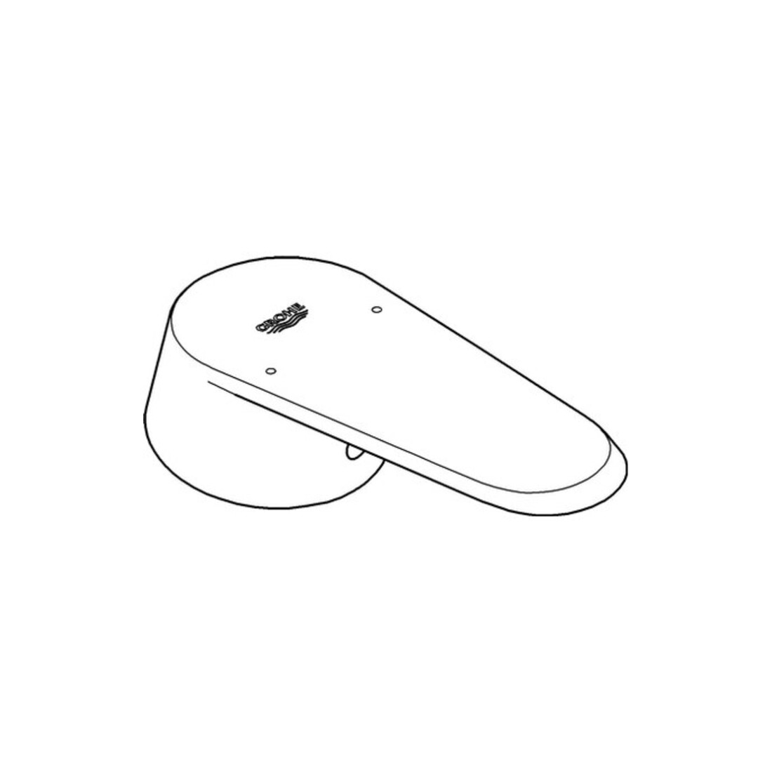 Grohe Hebel 46743 moon white moon white